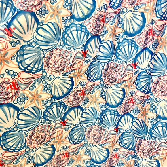 Anthony Richards Woman’s Retro Nightgown Housecoat size 3x coastal seashell - Picture 5 of 5